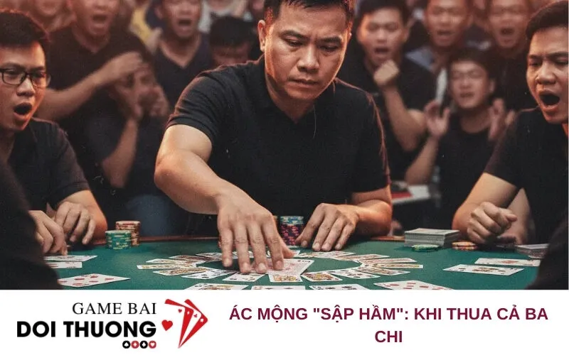 Ác Mộng "Sập Hầm": Khi Thua Cả Ba Chi