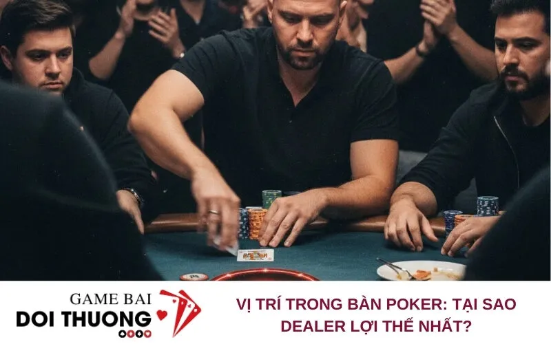 Vị Trí Trong Bàn Poker: Tại Sao Dealer Lợi Thế Nhất?